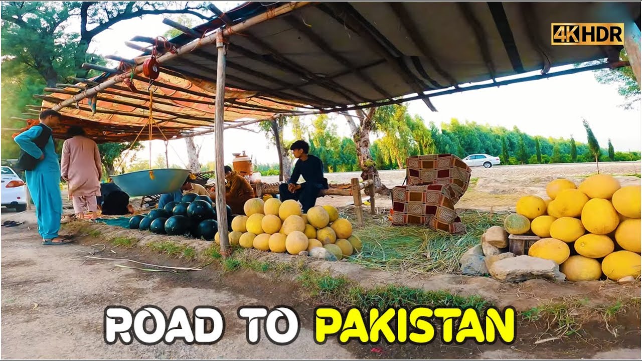 Road to Pakistan | Torkham Jalalabad Highway | 4K
