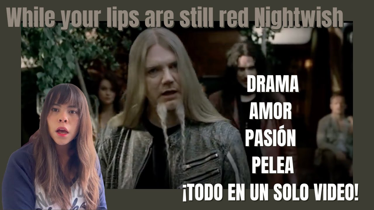 Nightwish - While Your Lips Are Still Red (OFFICIAL VIDEO) / MX 🇲🇽 Reacción & Crítica