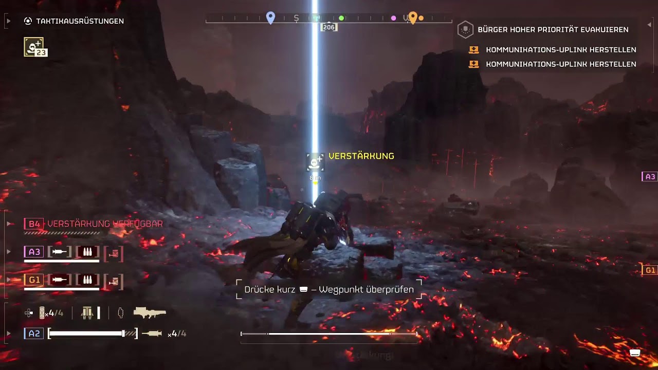 Helldivers 2 - Holding planet 