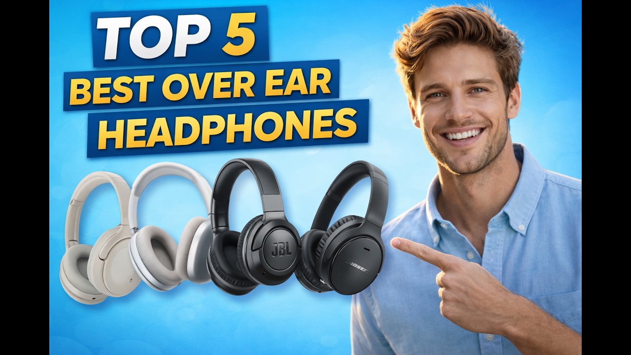 ✅ TOP 5 Best over ear headphones: Over ear headphones (Buying Guide)
