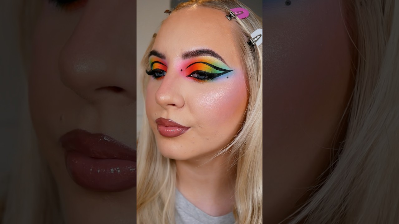 Pride makeup🌈🌈 #pride #pridemakeup