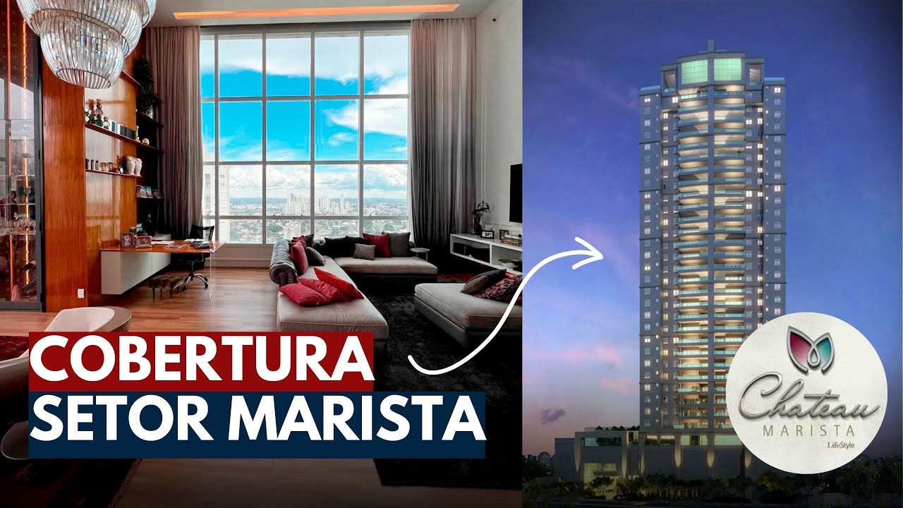 COBERTURA DUPLEX no Setor Marista em Goiânia.