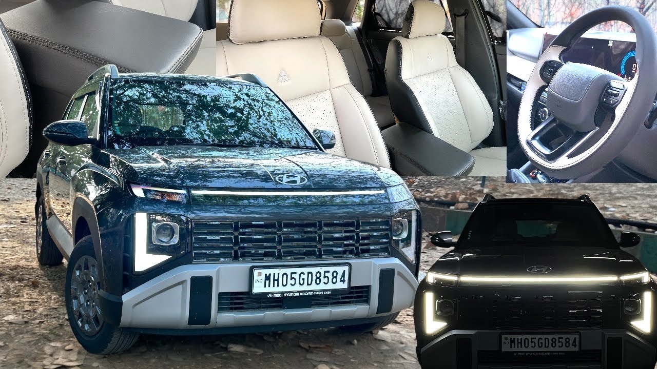 Hyundai Venue HX5 Facelift Modified With Genuine Connecting DRL 🔥 Top Model Look! 📞9820569891