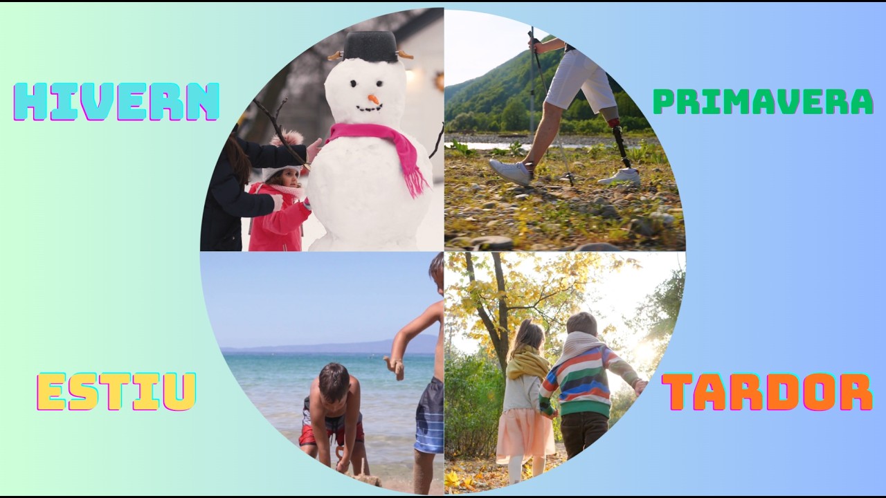 HIVERN, PRIMAVERA, ESTIU I TARDOR (cançó infantil en català)
