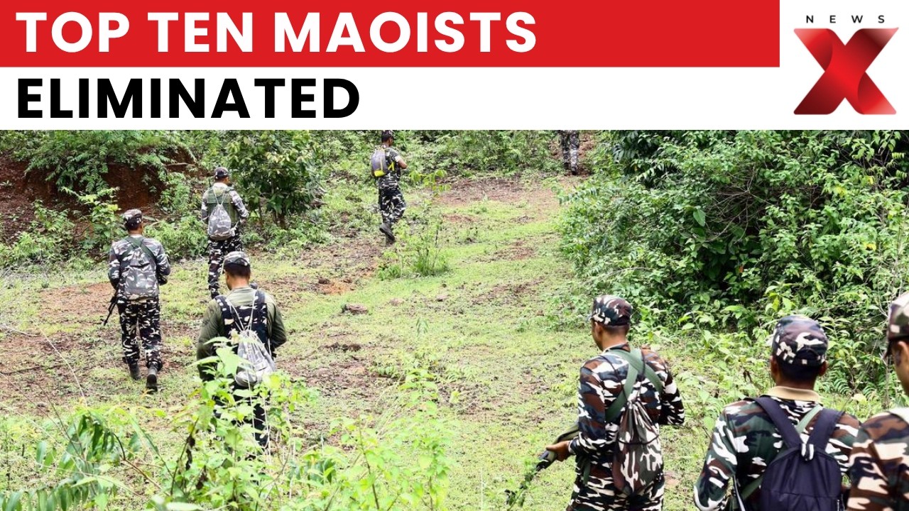India's Fight Against Maoists: Eliminated Leaders & Surrendered Rebels