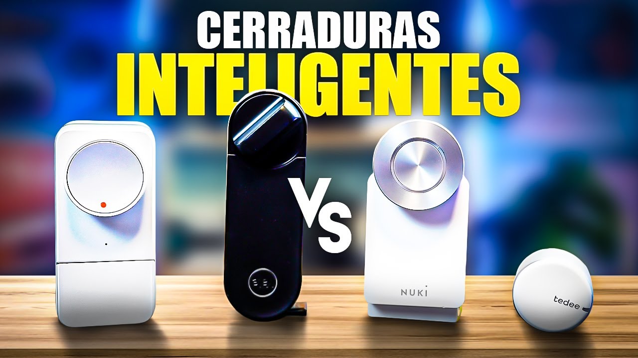 🔒 Las 4 Mejores Cerraduras Inteligentes de 2025: Tedee, NUKI, SwitchBot y Yale Linus ✨