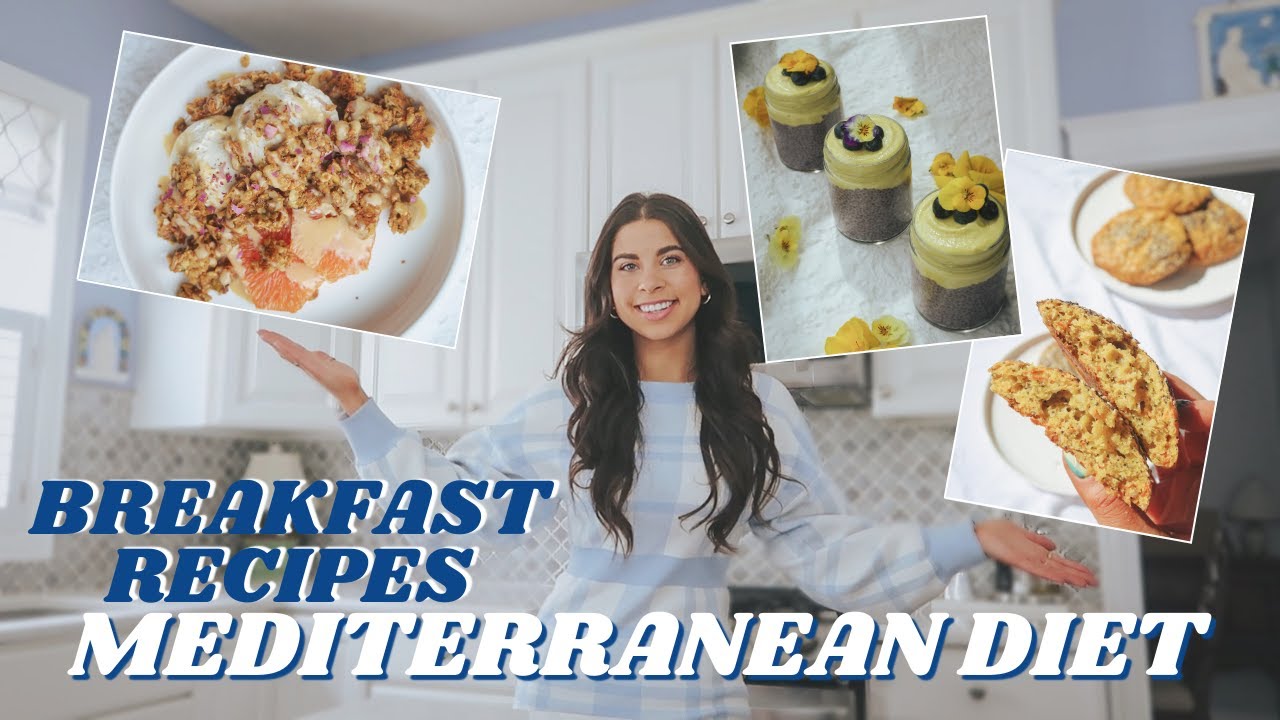 Mediterranean Diet Breakfast Ideas | High-Protein, Quick & Easy Meal Prep Recipes (Vegan/GF Options)