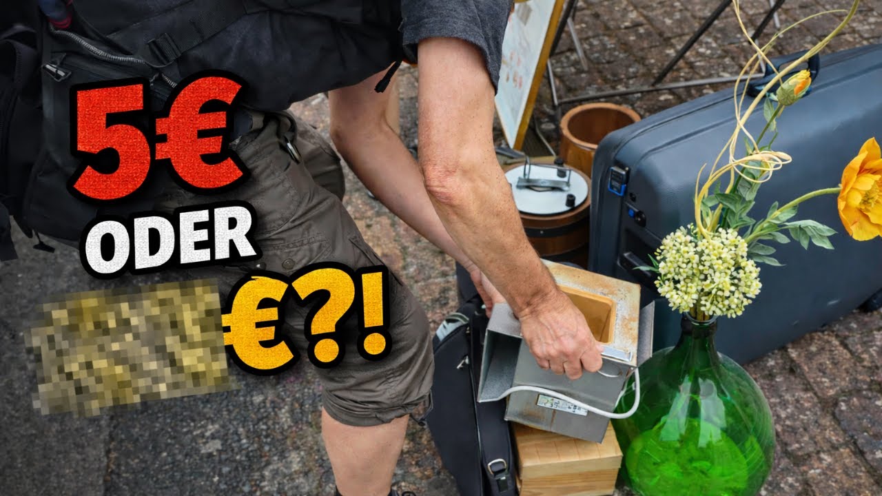 👉 Flohmarkt-Glücksgriff? 5€ bezahlt – ___€ wert?!