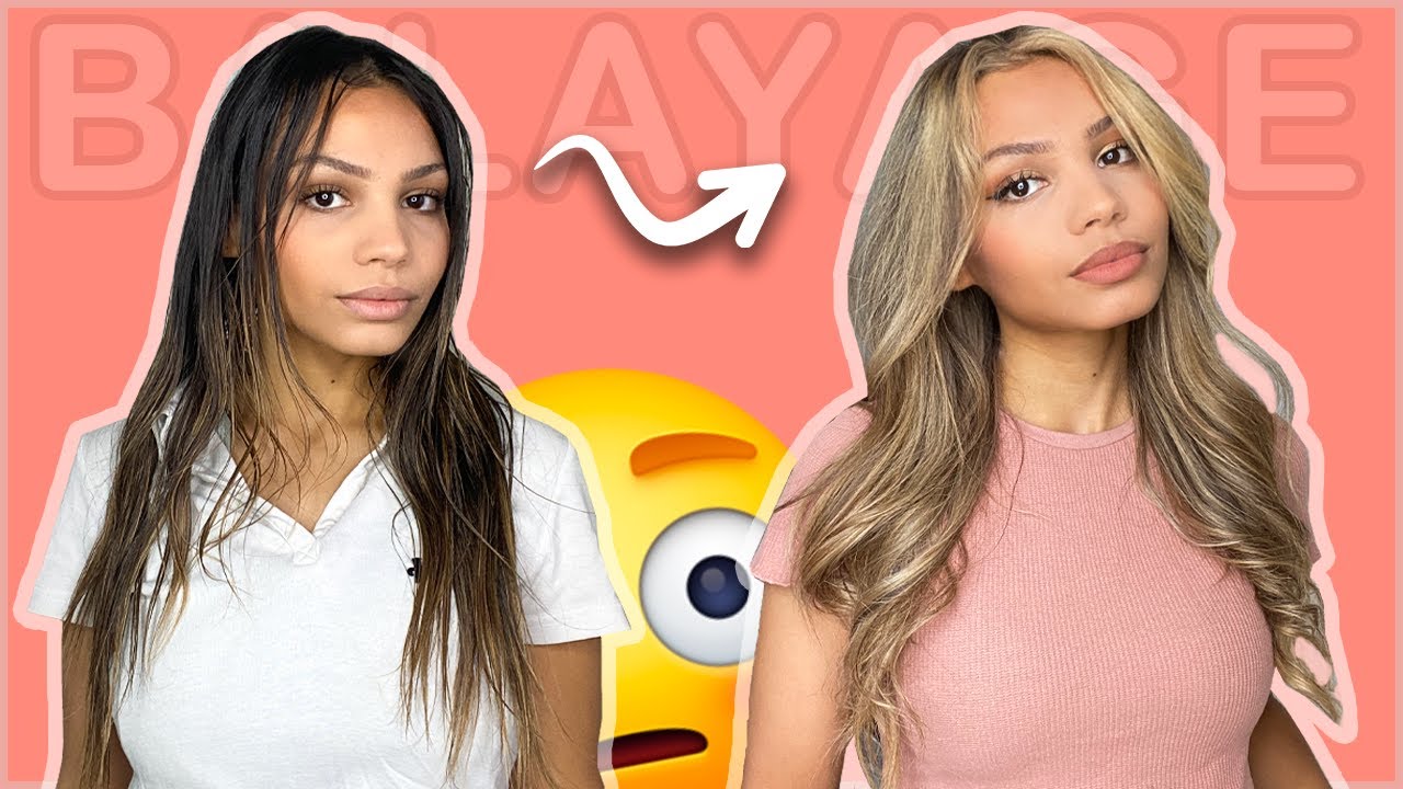 DE BRUNE À BLONDE EN DIRECT ! 🔴 (seule et à la maison !)