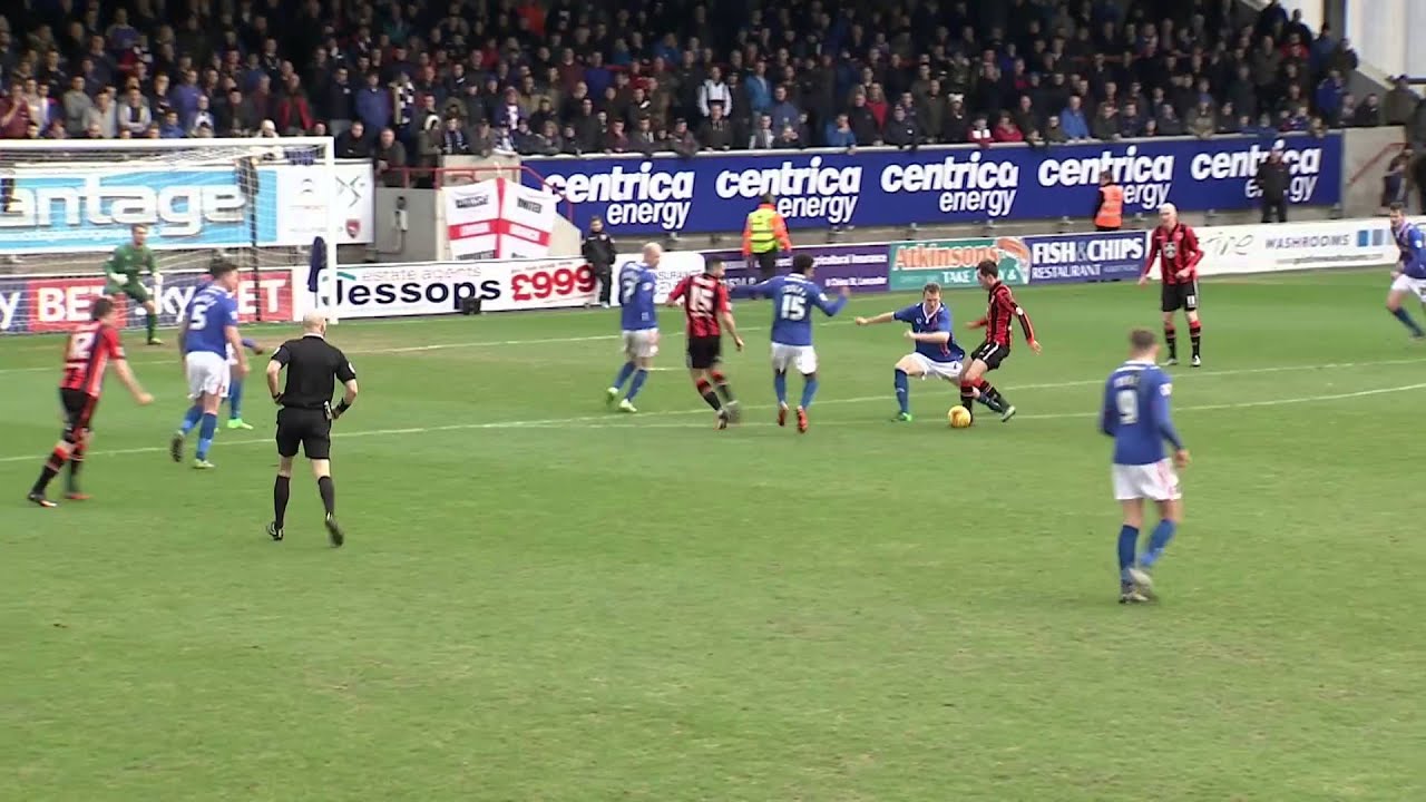 Morecambe 1 - 2 Carlisle highlights