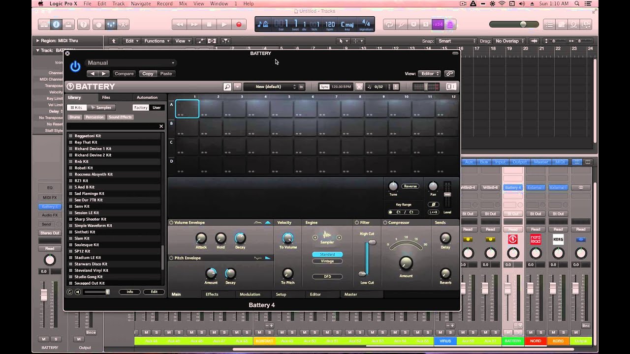 Production Masterclass 006 - Logic Pro X Template Building