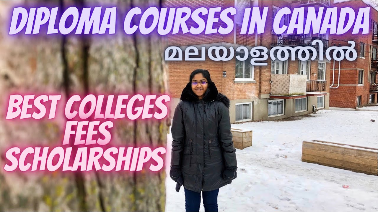 Diploma in Canada after 12th | Malayalam| PG diploma | Top colleges | best courses | Fees | Salary
