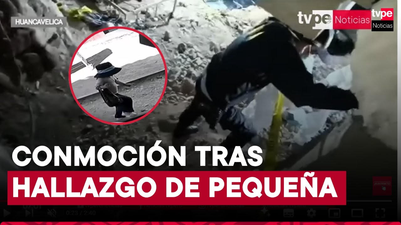 Hallan sin vida a niña de 4 años desaparecida en Huancavelica