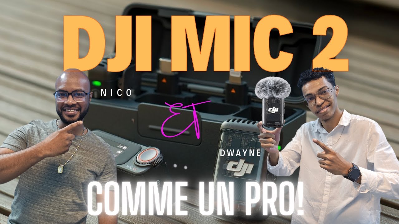 DJI MIC 2 le micro mieux qu'un PRO