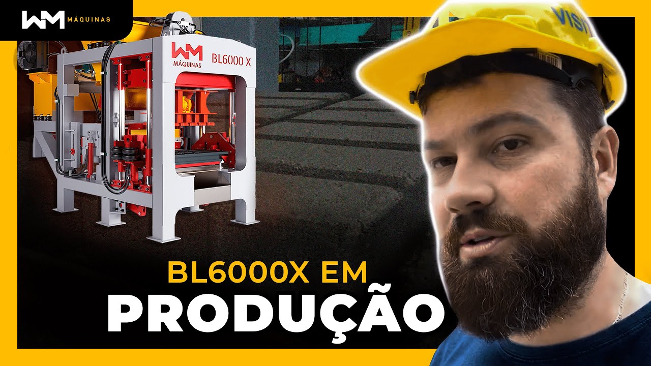 MÁQUINA BL6000X EM AÇÃO!! MUDANÇA DE TRAÇO?? 🔥🔥