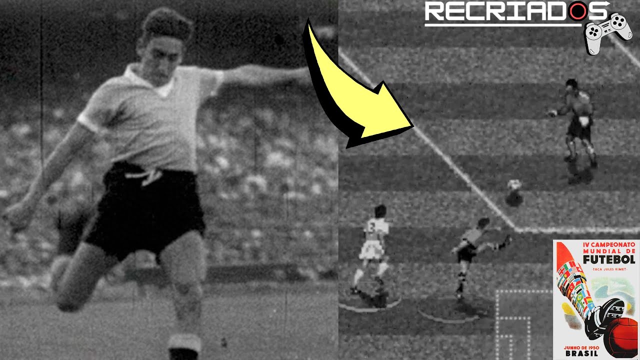 Brasil 1 x 2 Uruguai - FINAL DA COPA DE 1950 - RECRIADOS