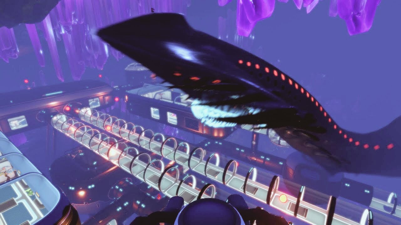 Absolute insanity in Subnautica Below Zero - Shadow Leviathan Observatory Base Tour