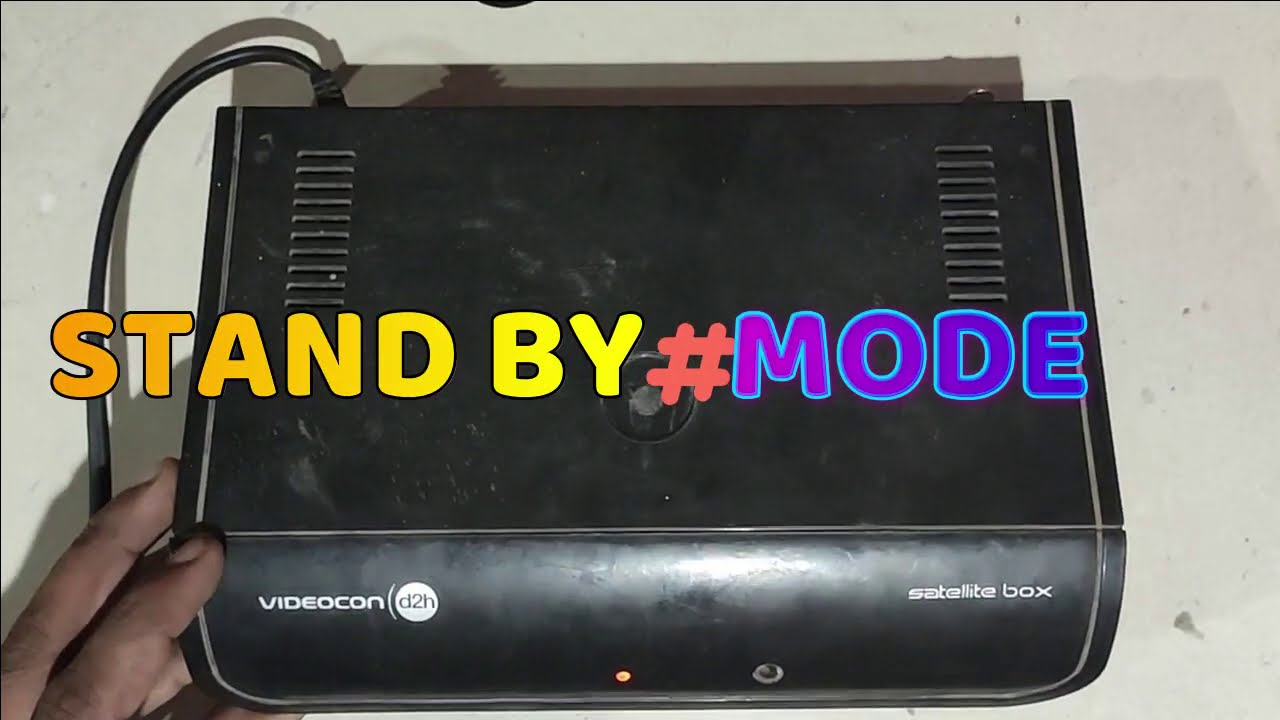 VIDEOCON SET-TOP BOX RED LIGHT STOP NOT POWER ON STEP 2