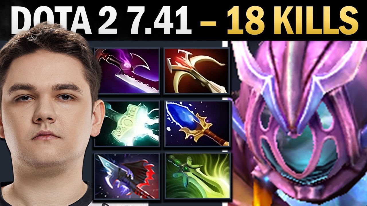 Arc Warden Dota 2 7.41 with 18 Kills and Silveredge - Dota Gameplay