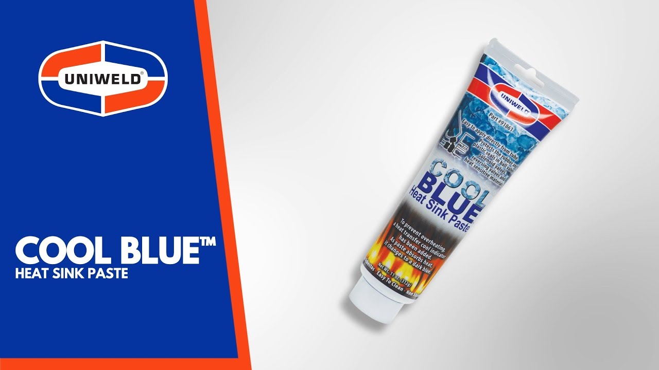 Cool Blue&trade; Heat Sink Paste - Uniweld Part# 91861