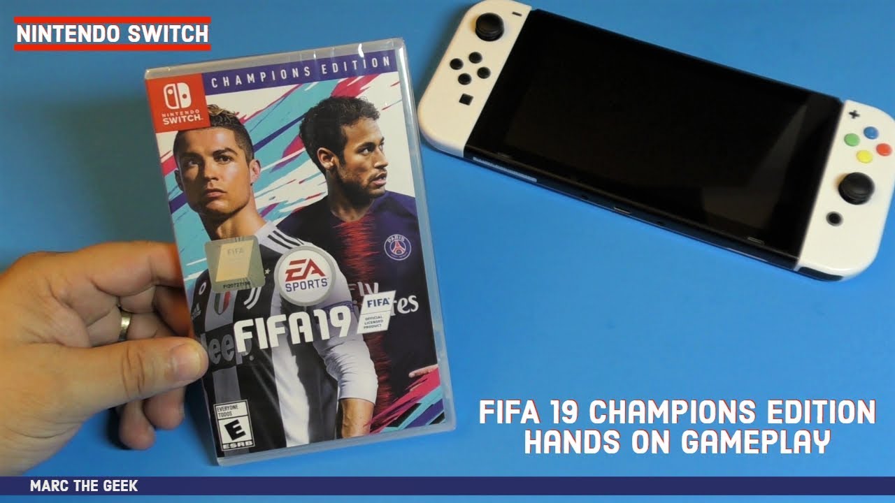 Nintendo Switch: FIFA 19 Champions Edition Hands On Gameplay
