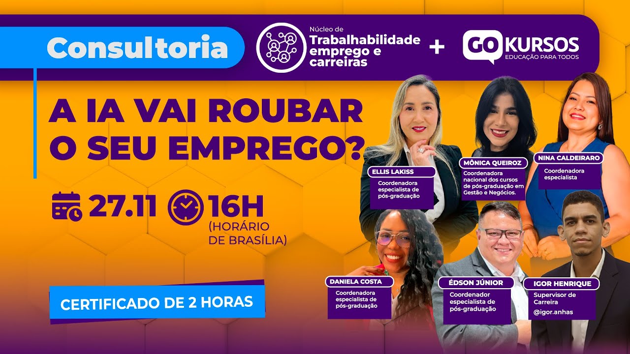 A IA vai roubar o seu emprego?