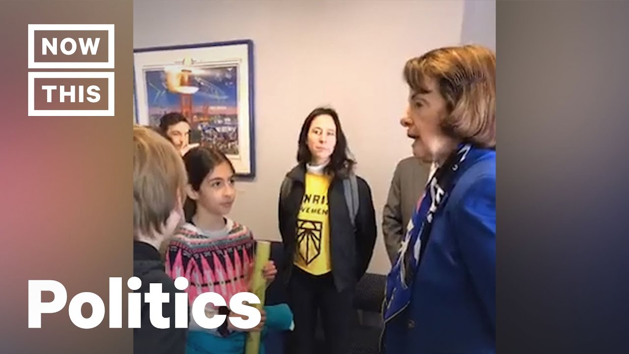 Sen. Feinstein VS. Child Activists on Green New Deal — FULL VIDEO | NowThis