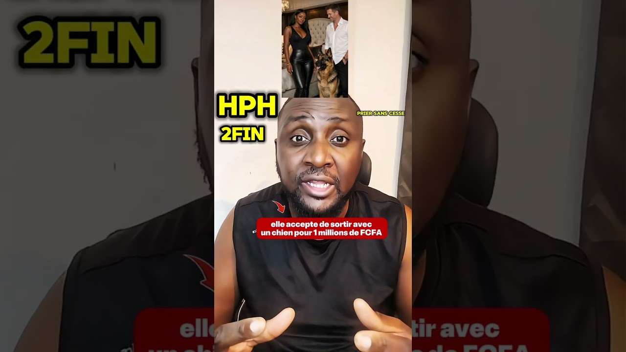 Elle accepte de sortir avec un chien pour 1 millions de FCFA 