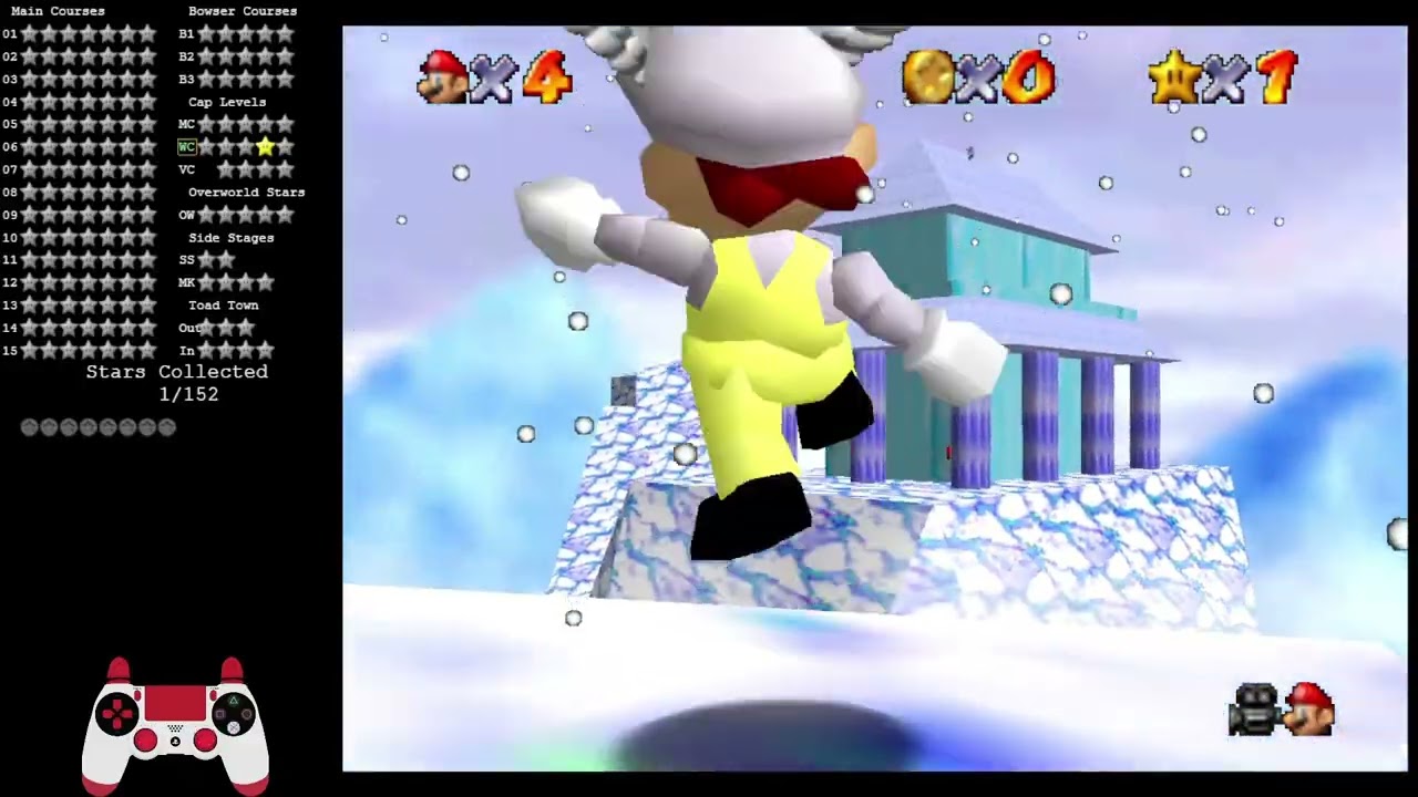 Slask's Adventure: WC - Snow Palace (Savestateless)