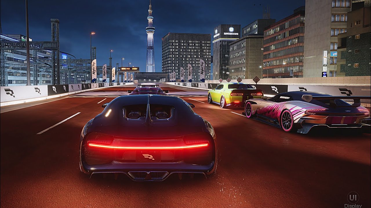 Racing Master || Bugatti Chiron - Rank Race Gameplay (JP Version Max Graphics)