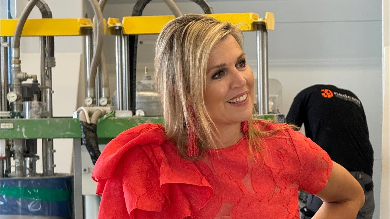 Máxima moet haasten voor Alexia’s verjaardag na bezoek in Fryslân