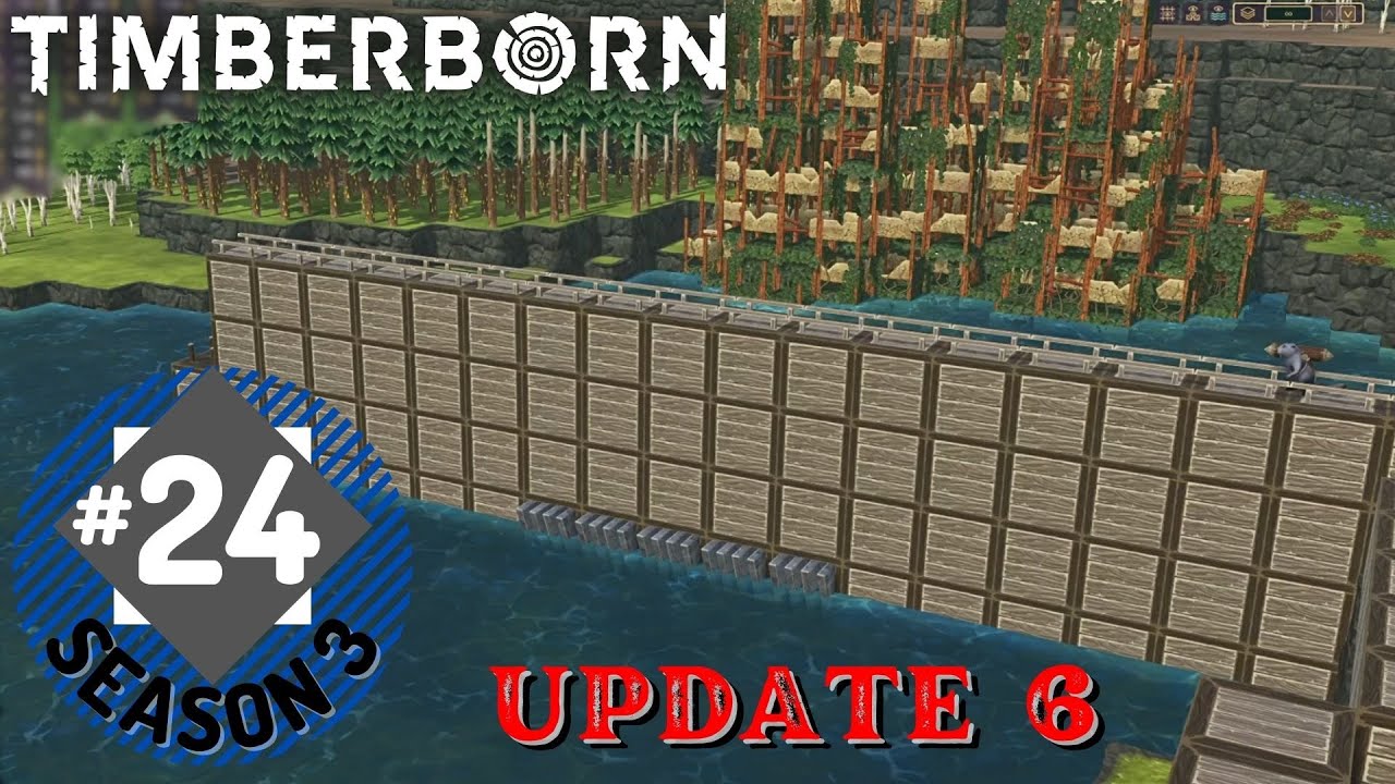 Using the Sluices! -&nbsp;Timberborn: Update 6 - (Season 3) Ep. 24