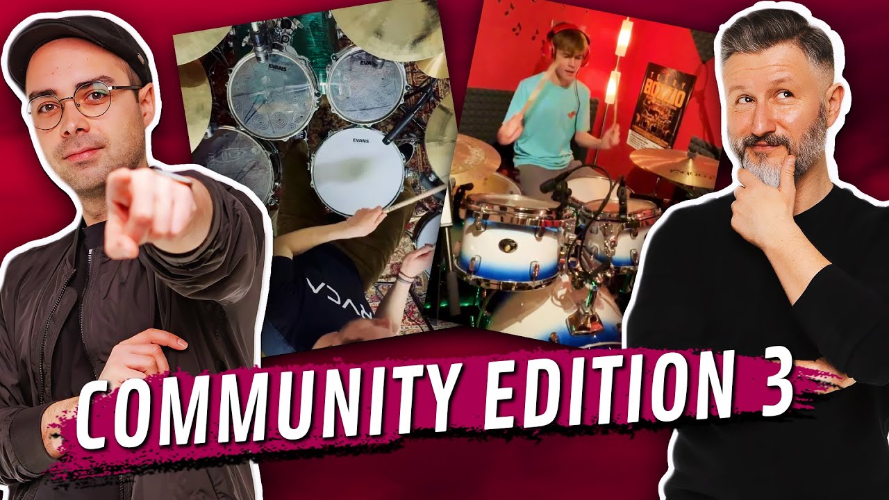 Schlagzeuglehrer reagieren auf EUCH! Community Edition 3