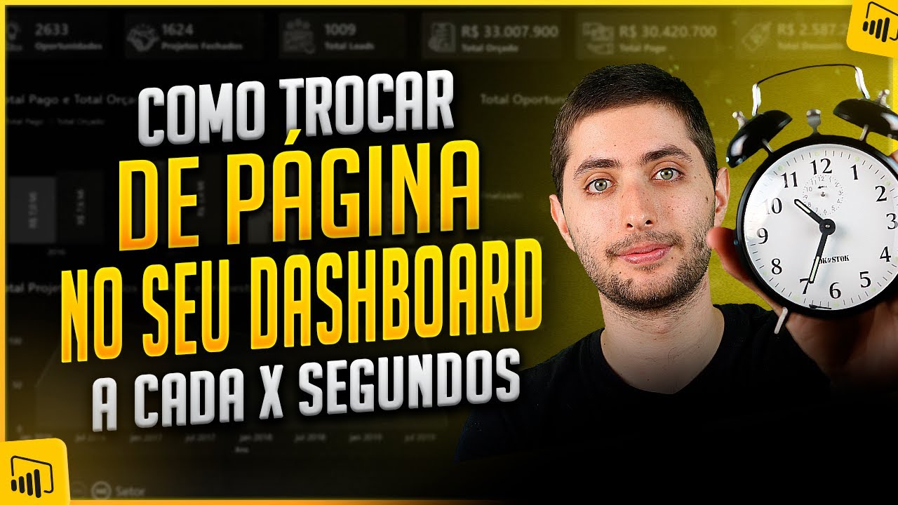 Como Trocar de Página no Dashboard do Power BI a Cada x Segundos