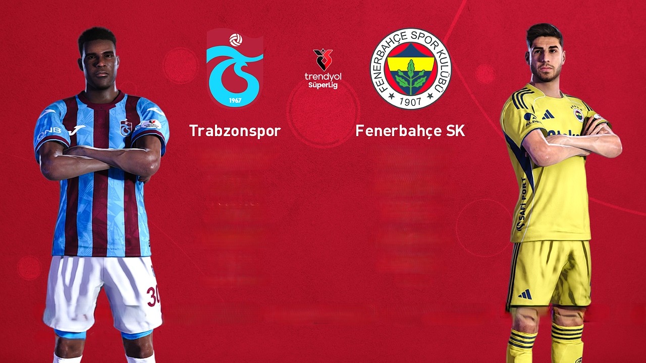 FOOTBALL LIFE 26 | TRABZONSPOR VS FENERBAHCE SK | TURKISH SUPER LIG 25|26 | AI VS AI
