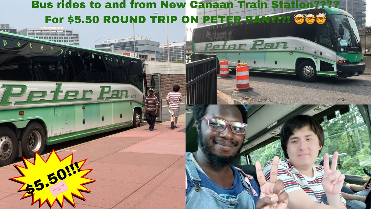 *[FULL BUS JOURNEY!]* CHEAP ROUND TRIP Peter Pan BUS RIDE??