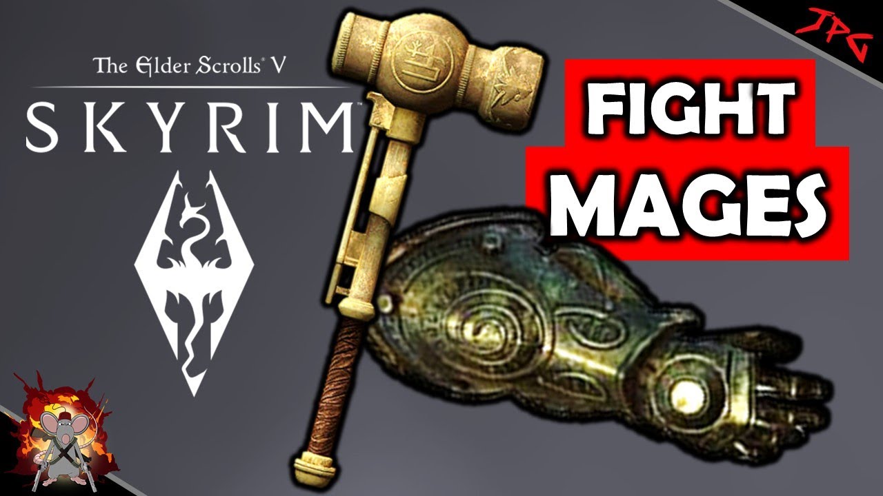 SKYRIM КАК получить Sunder и Wraithguard — идеально подходит для сражений с магами и некромантами!