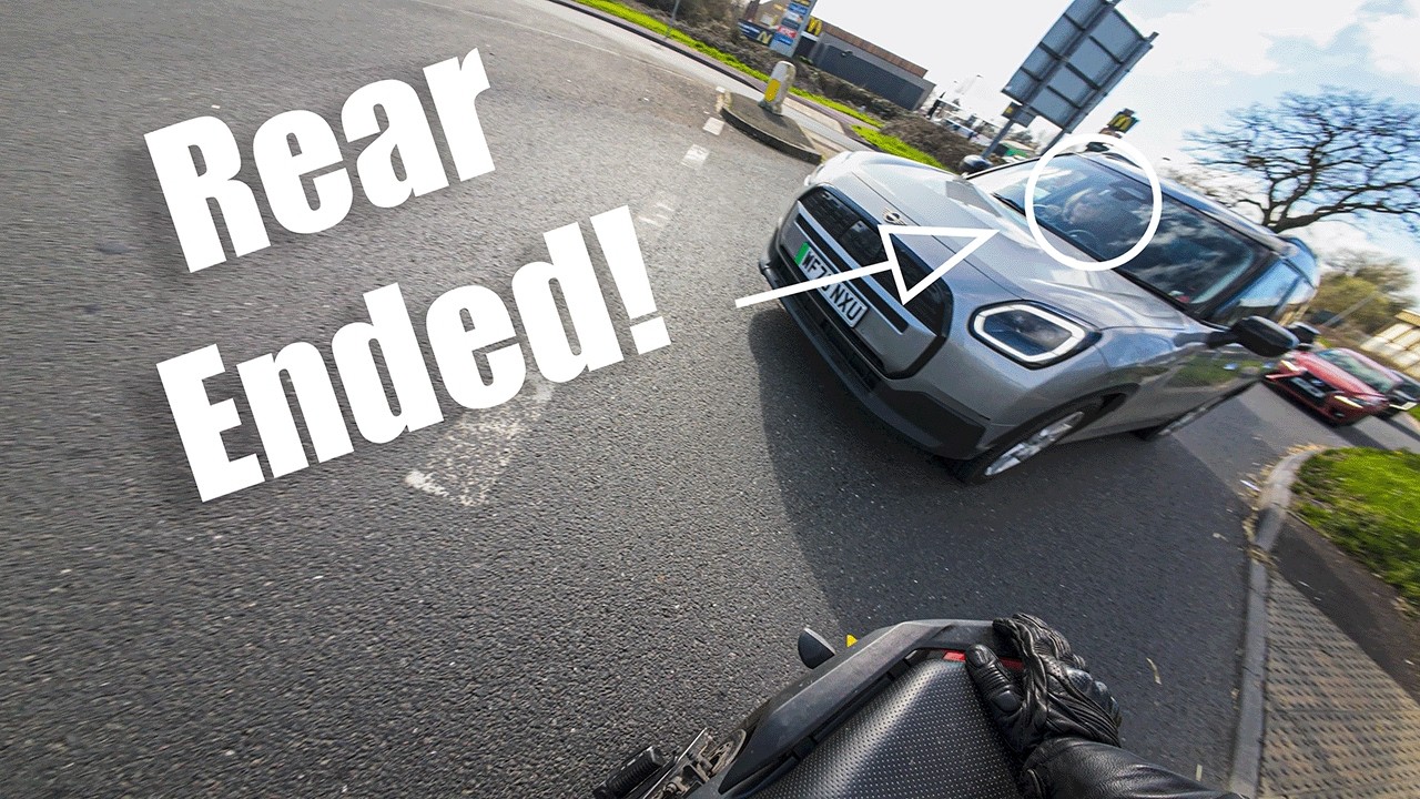 Fun Motorbike Ride Ends With Rear End