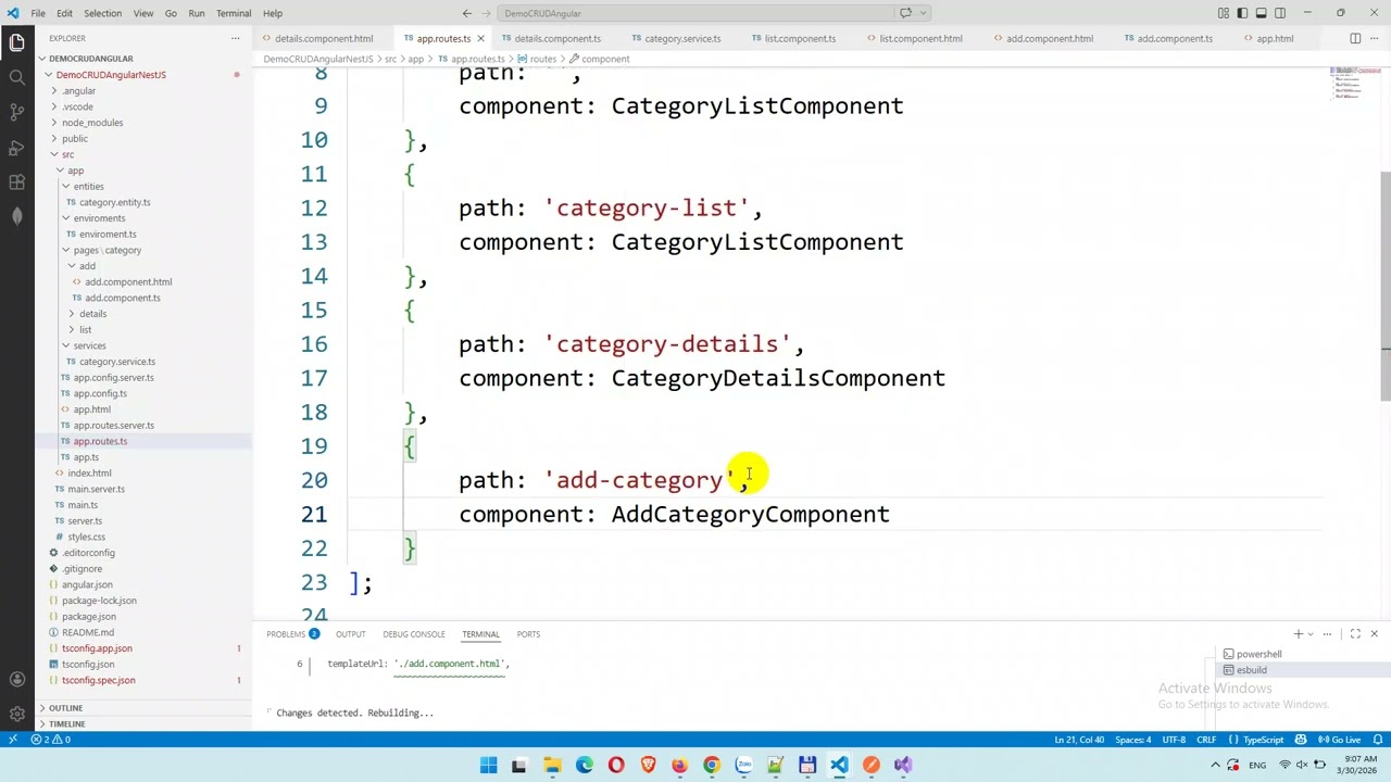Create CRUD App with Signals in Angular and NestJS with MongoDB Database - Part 3