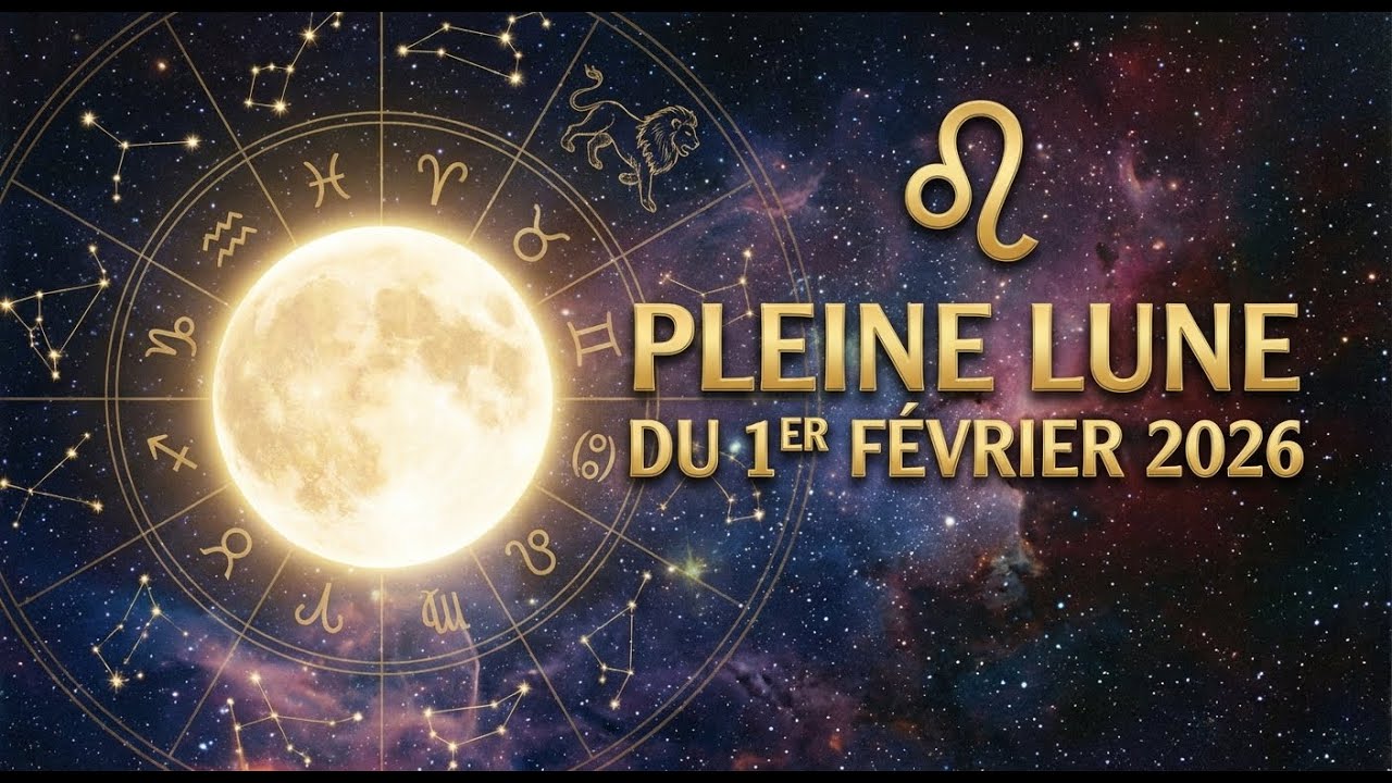 Pleine lune du 01 février 2026