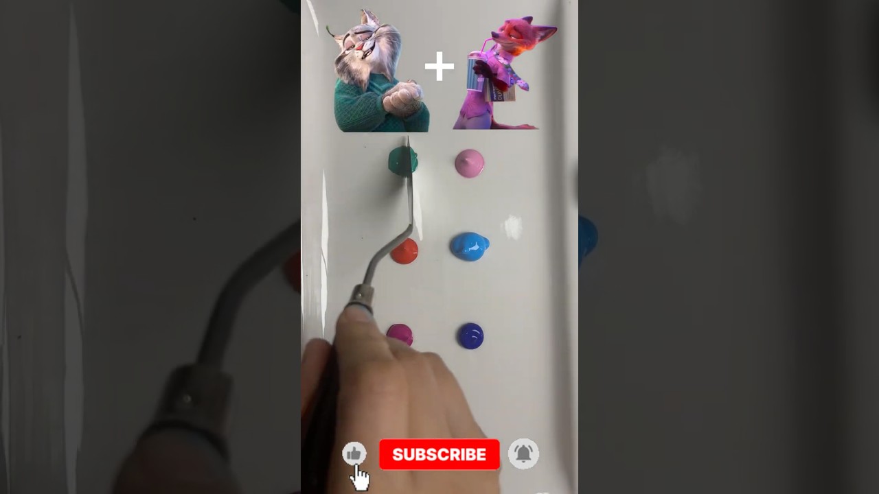 Zootopia 2 Color Mixing Part 65#zootopia2#colormixing #satisfying #disney #gameplay #funny #games