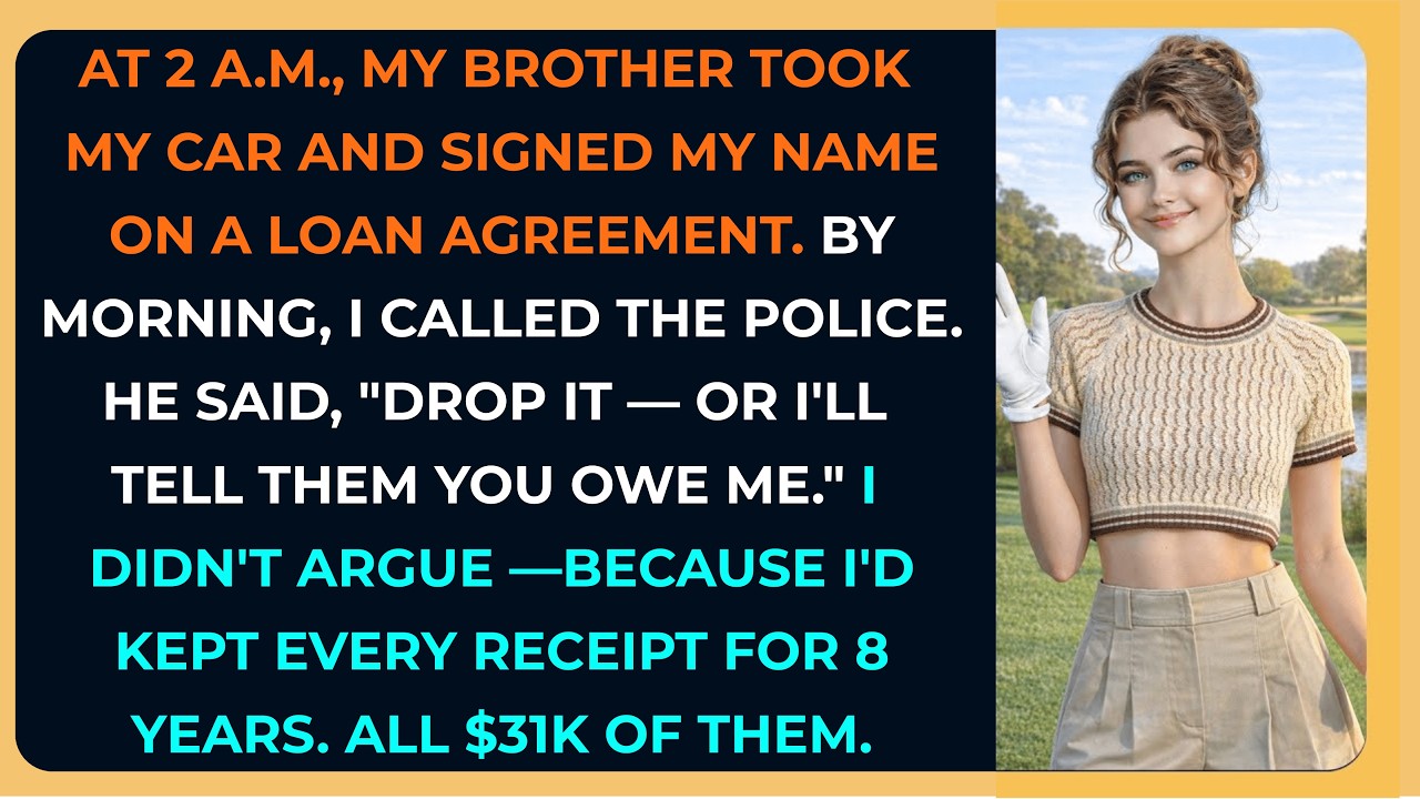 My Brother Stole My Car To Take Out A $31K Loan. By Morning, I Had A Police Report, A Forgery Cha...