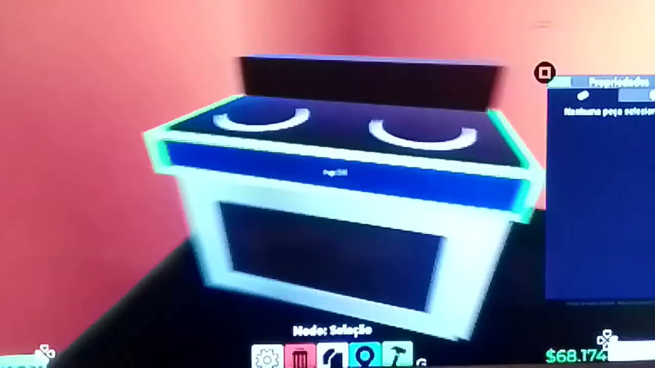 Jogando obby creator (O meu Jogo: Birthday)