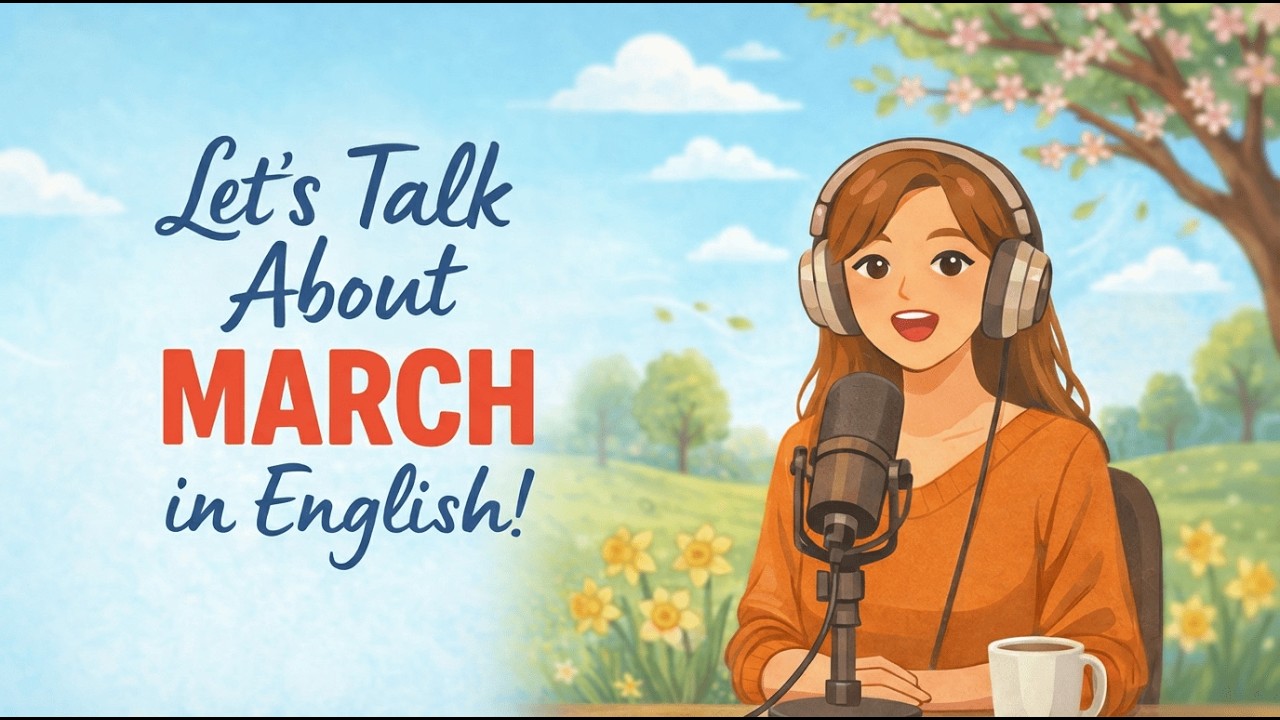Talking About March in English | Native Speaker Phrases