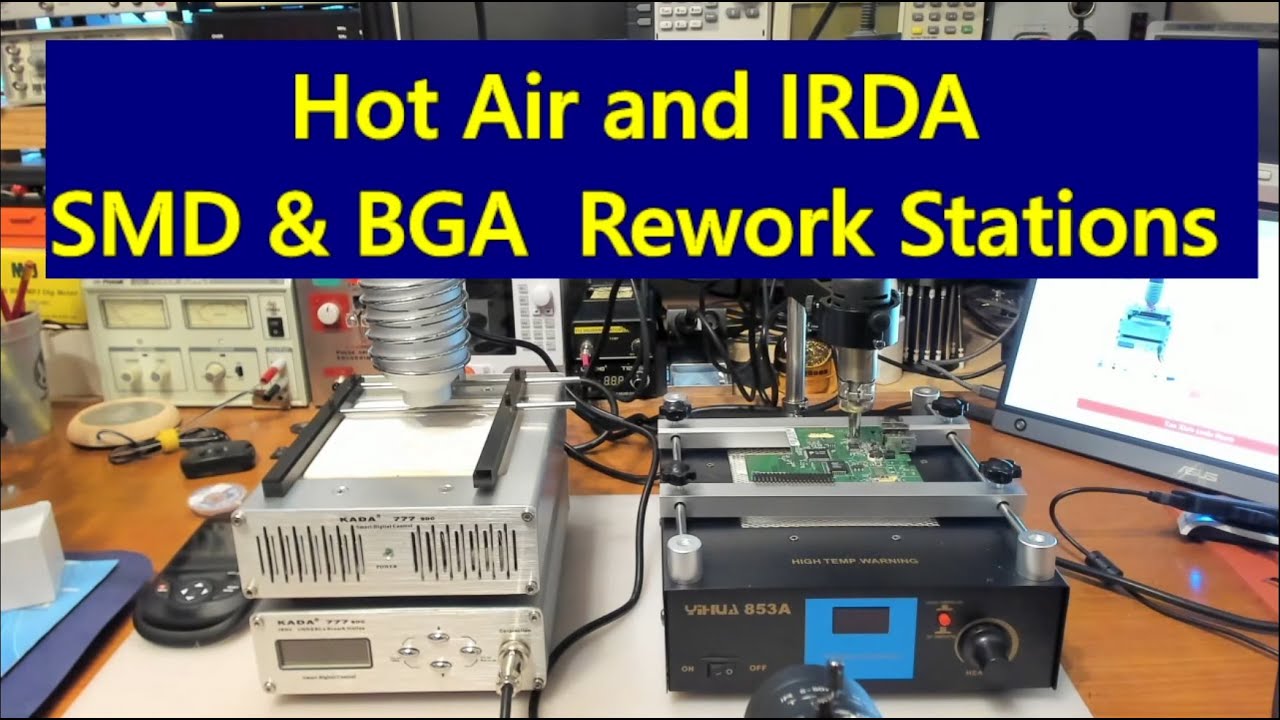 Hot Air and IRDA Rework Stations