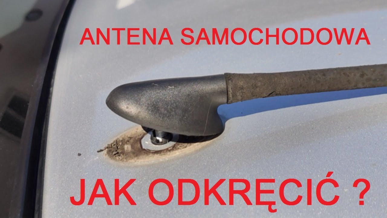 Как заменить автомобильную антенну