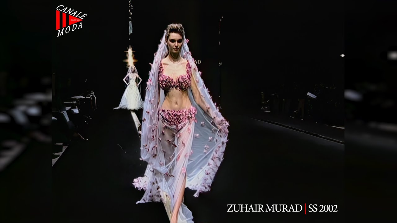 ЗУХАЙР МУРАД Весна-Лето 2002 Haute Couture Paris 4K - Canale Moda