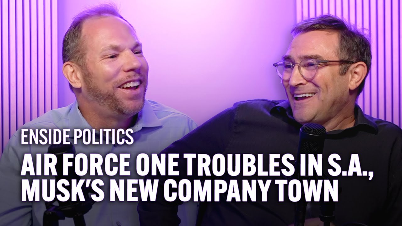 Air Force One troubles in S.A., Elon Musk's new company town | ENside Politics