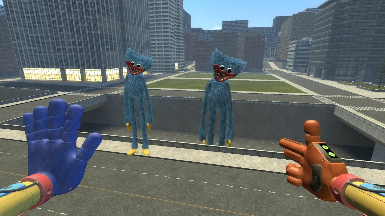 INSANE CITY CHAOS!HUGGY WUGGY  FROM POPPY PLAYTIME APPEAR! | GARRY’S MOD
