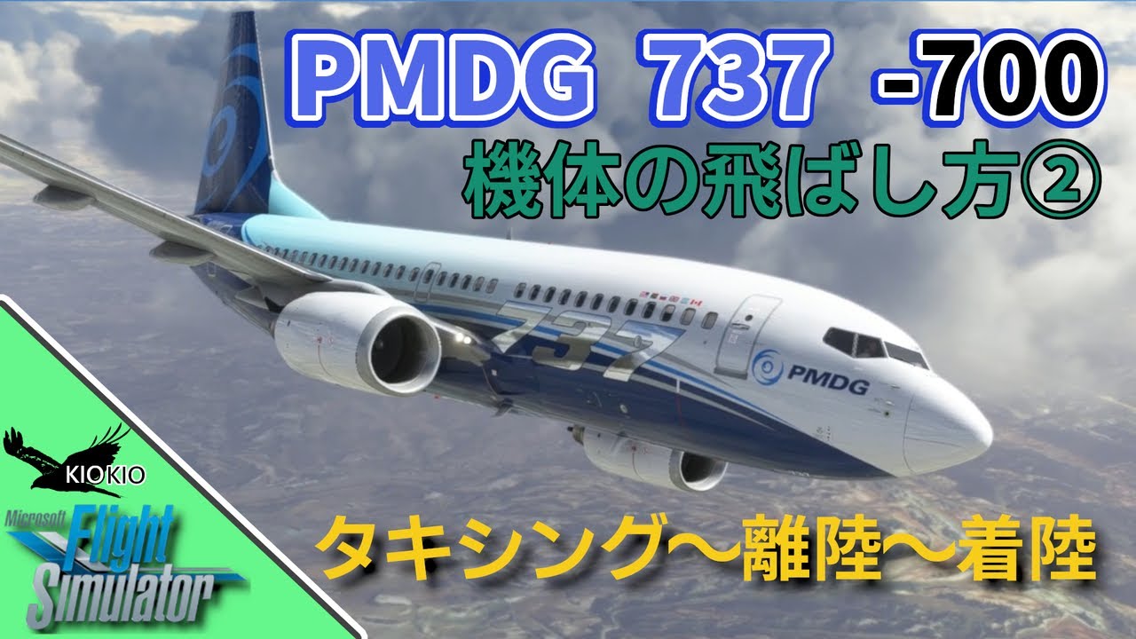 PMDG 737 の飛ばし方 ②タキシング～着陸編【MSFS 2020 :共通】